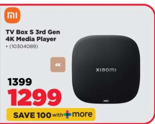 Xiaomi TV Box S 3rd Gen 4K Media Player