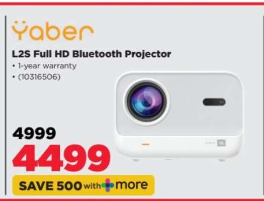 Yaber L2S Full HD Bluetooth Projector