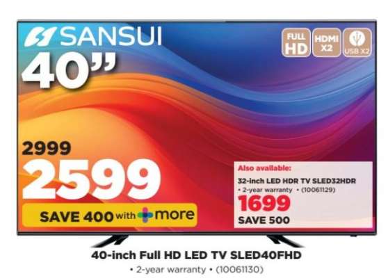40-inch Full HD LED TV SLED40FHD