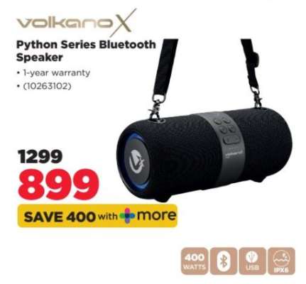 Volkano X Python Series Bluetooth Speaker