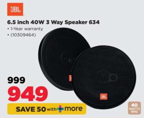 6.5 inch 40W 3 Way Speaker 634