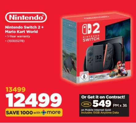 Nintendo Switch 2 + Mario Kart World