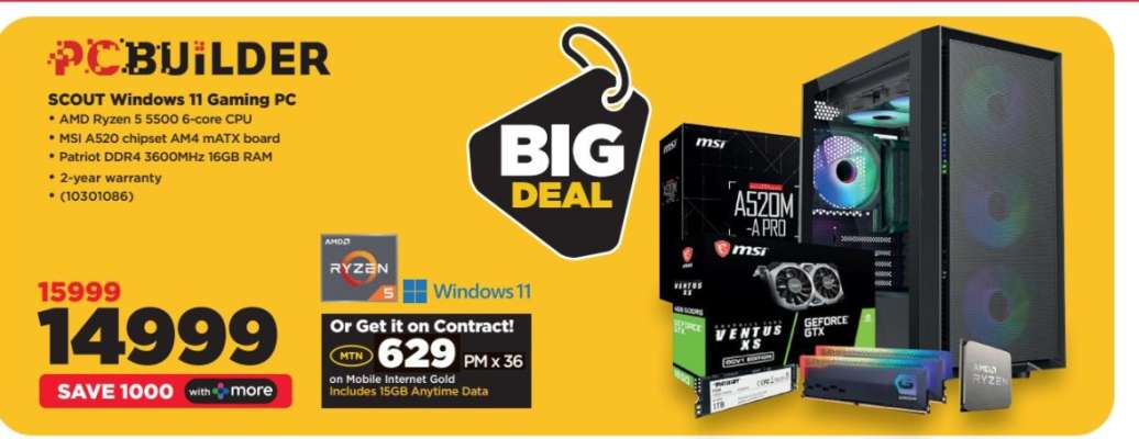 SCOUT Windows 11 Gaming PC