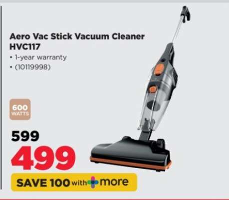 Aero Vac Stick Vacuum Cleaner HVC117