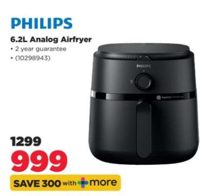 PHILIPS 6.2L Analog Airfryer