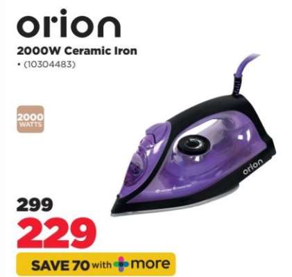 orion 2000W Ceramic Iron