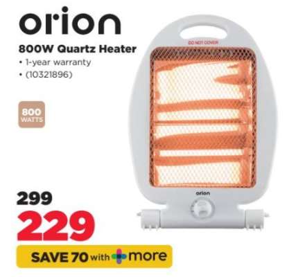 orion 800W Quartz Heater