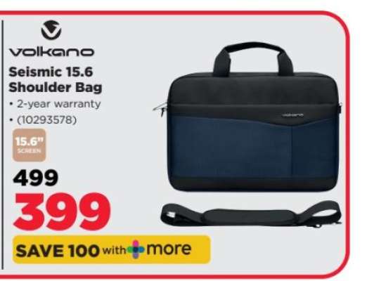 Volkano Seismic 15.6 Shoulder Bag