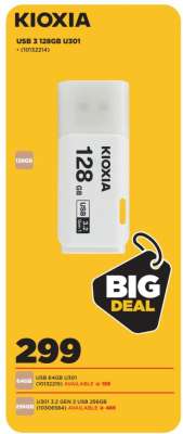 KIOXIA USB 3 128GB U301