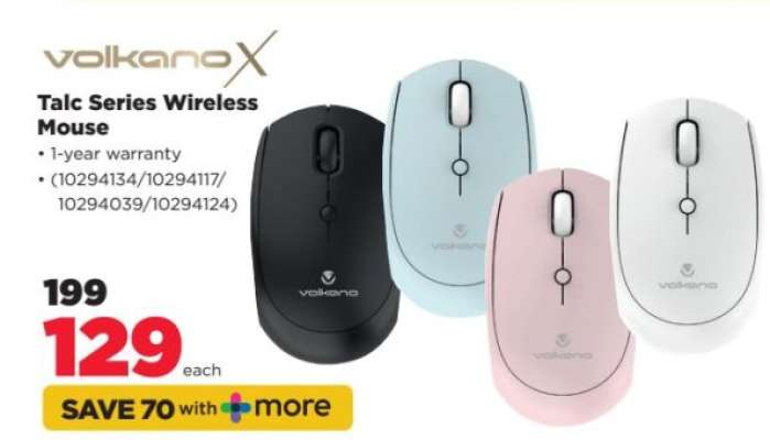 Volkano X Talc Series Wireless Mouse