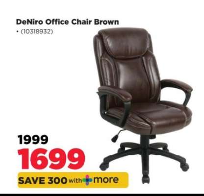 DeNiro Office Chair Brown
