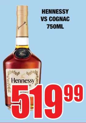 Hennessy VS Cognac-750ml
