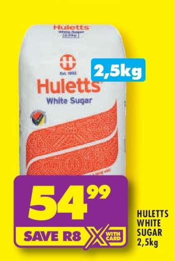 Huletts White Sugar 2.5kg