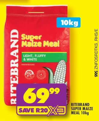 Ritebrand Super Maize Meal 10kg