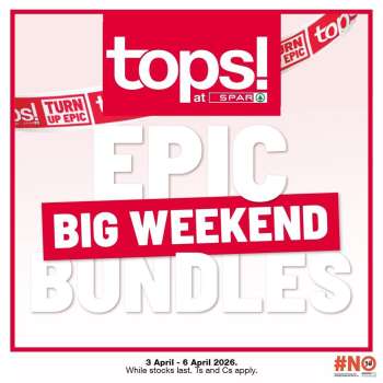 TOPS at SPAR catalogue  - 03/04/2026 - 06/04/2026.