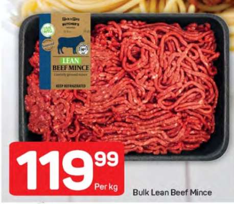 Bulk Lean Beef Mince