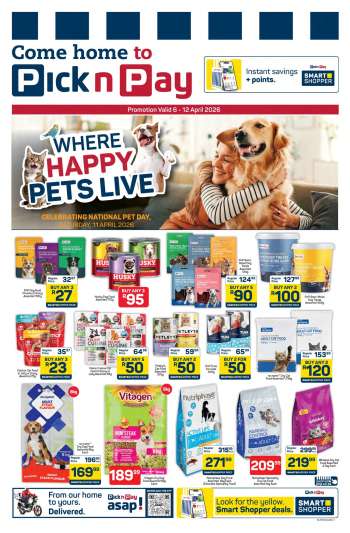 Pick n Pay catalogue  - 06/04/2026 - 12/04/2026.
