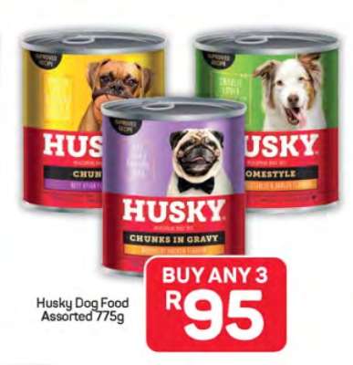 Husky Dog Food Assorted 775g