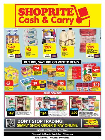 Shoprite catalogue  - 06/04/2026 - 19/04/2026.