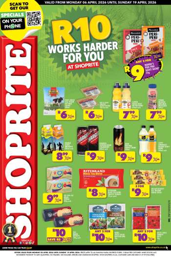 Shoprite catalogue  - 06/04/2026 - 19/04/2026.