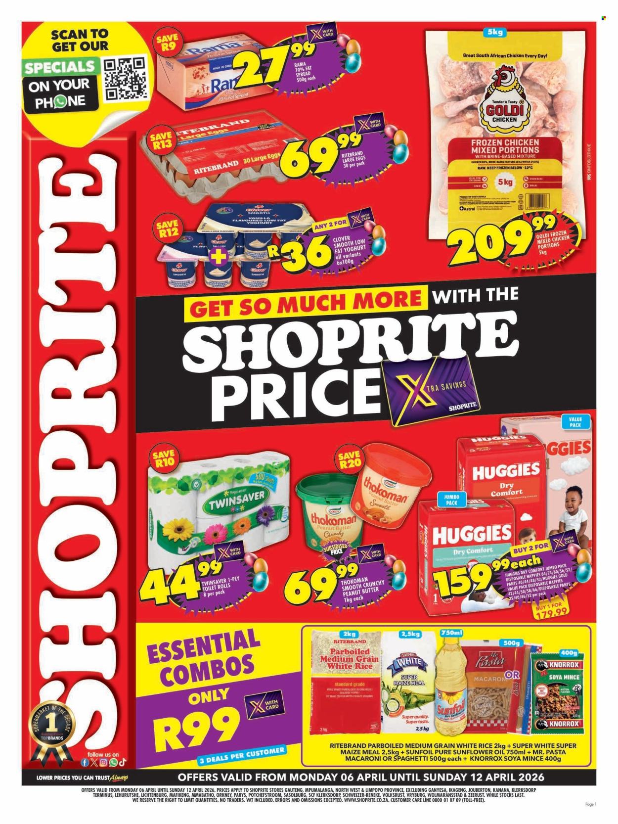 Shoprite specials - 06/04/2026 - 12/04/2026. Page 1