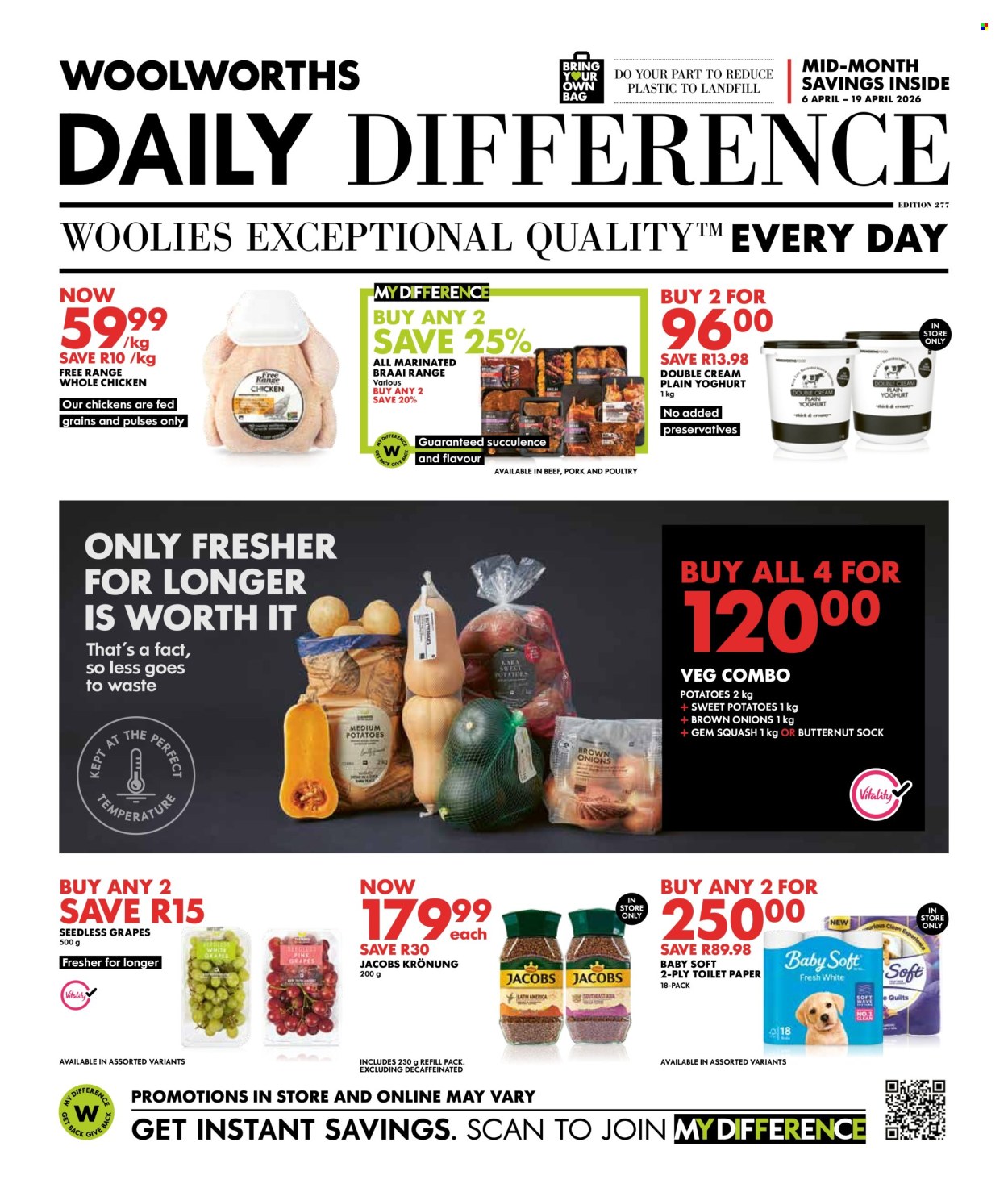 Woolworths specials - 06/04/2026 - 19/04/2026. Page 1