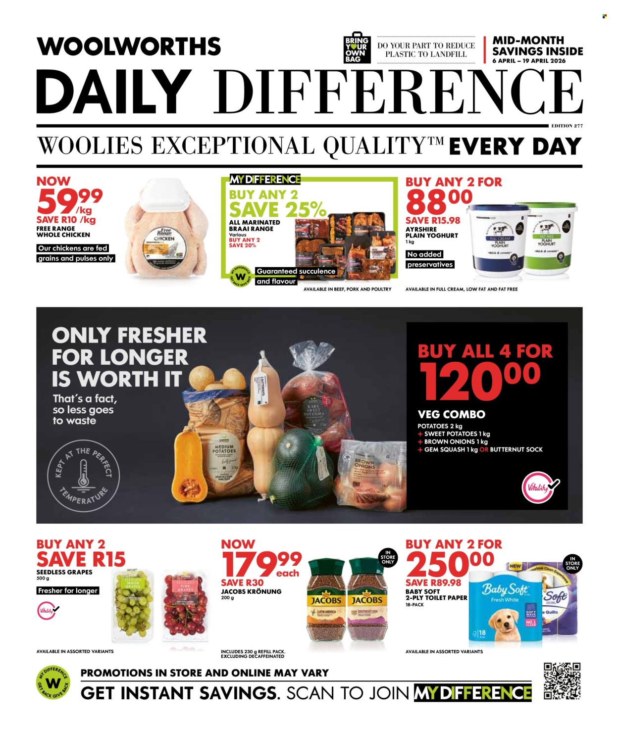 Woolworths specials - 06/04/2026 - 19/04/2026. Page 1