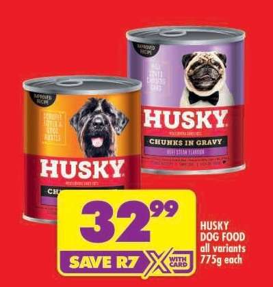 Husky Dog Food