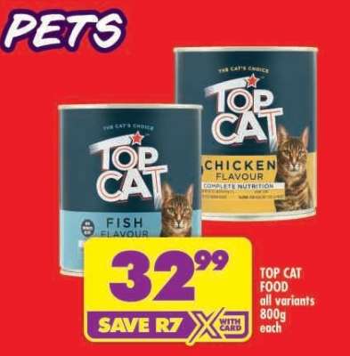 TOP CAT FOOD