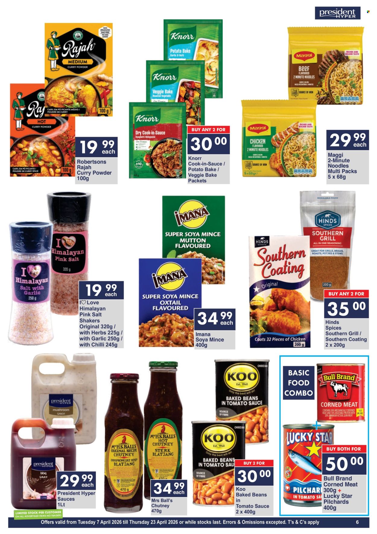 President Hyper specials - 07/04/2026 - 23/04/2026. Page 6