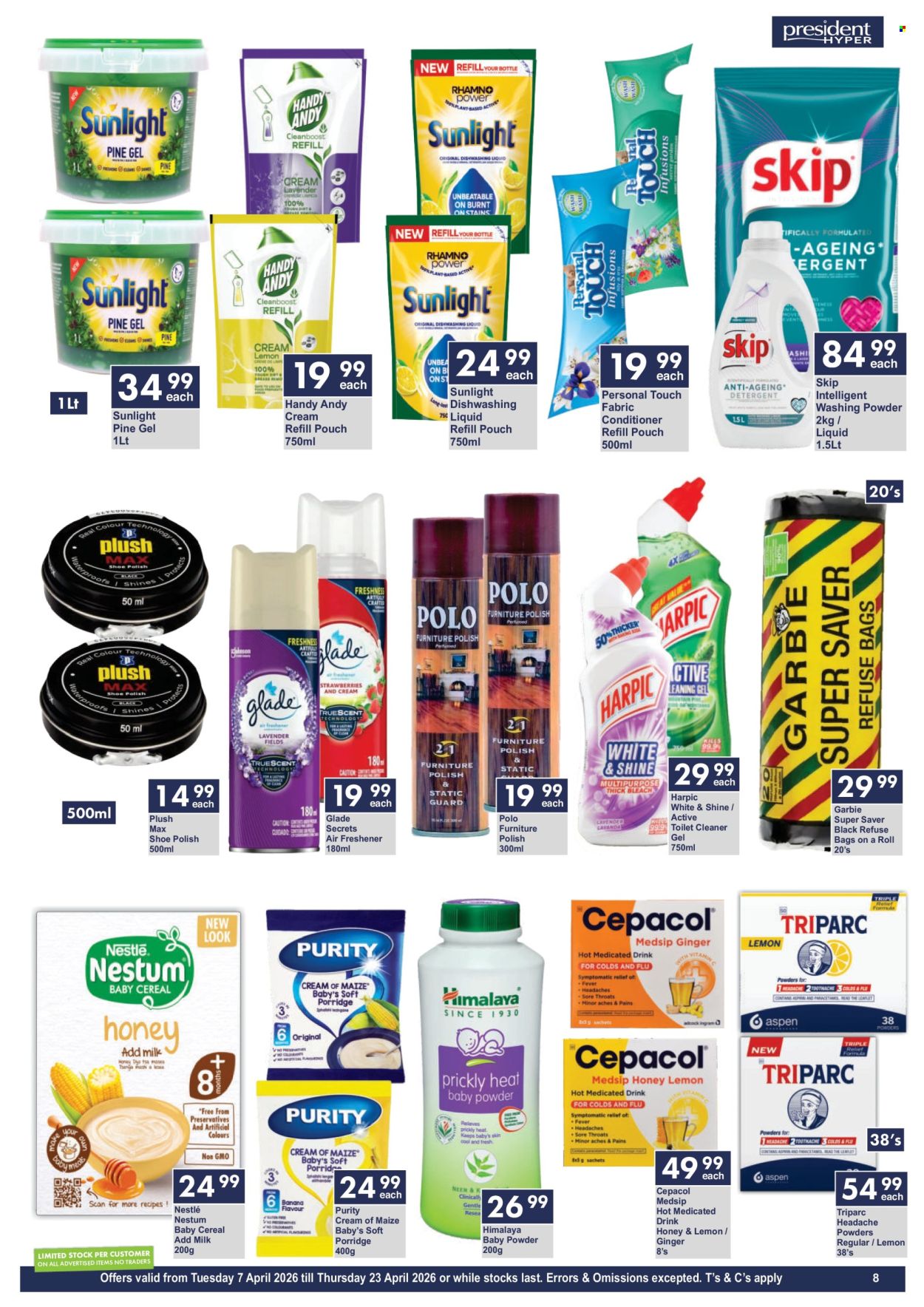 President Hyper specials - 07/04/2026 - 23/04/2026. Page 8