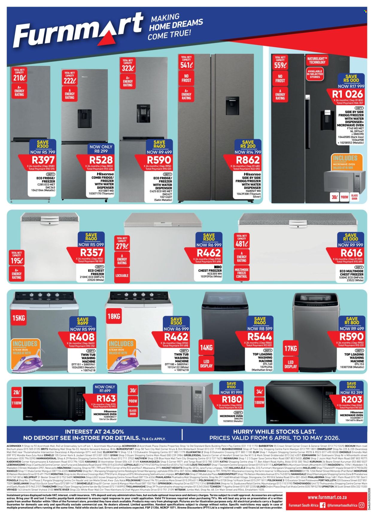 Furnmart specials - 06/04/2026 - 10/05/2026. Page 8