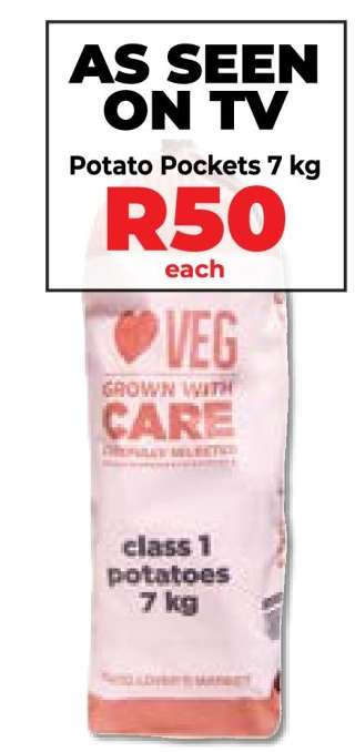 Potato Pockets 7 kg