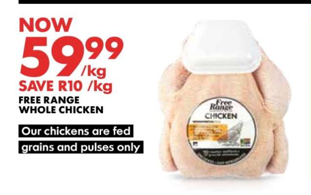 Free Range Whole Chicken