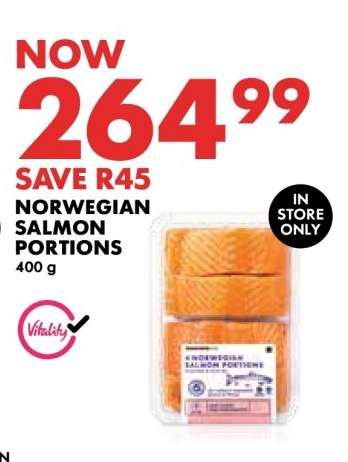 Norwegian Salmon Portions