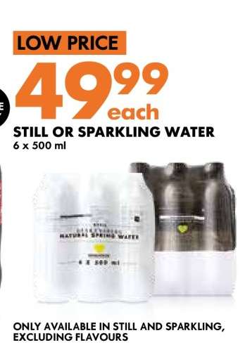 Still or Sparkling Water