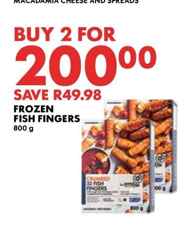 FROZEN FISH FINGERS
