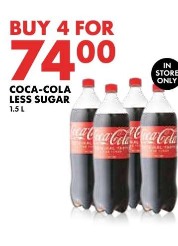Coca-Cola Less Sugar