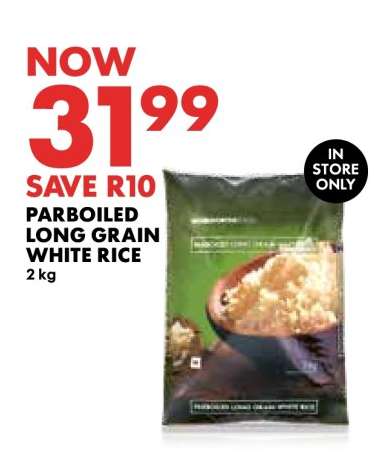 Parboiled Long Grain White Rice