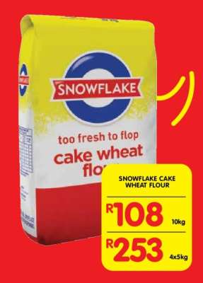 SNOWFLAKE CAKE WHEAT FLOUR