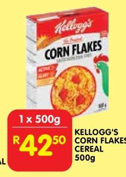 Kellogg's Corn Flakes Cereal 500g