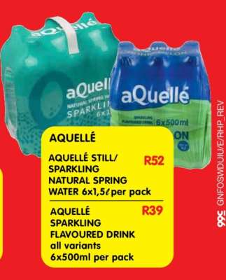 AQUELLÉ Sparkling Flavoured Drink