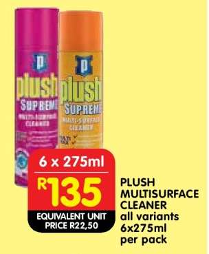PLUSH MULTISURFACE CLEANER