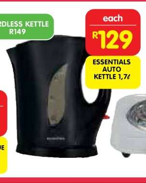 ESSENTIALS AUTO KETTLE 1.7ℓ