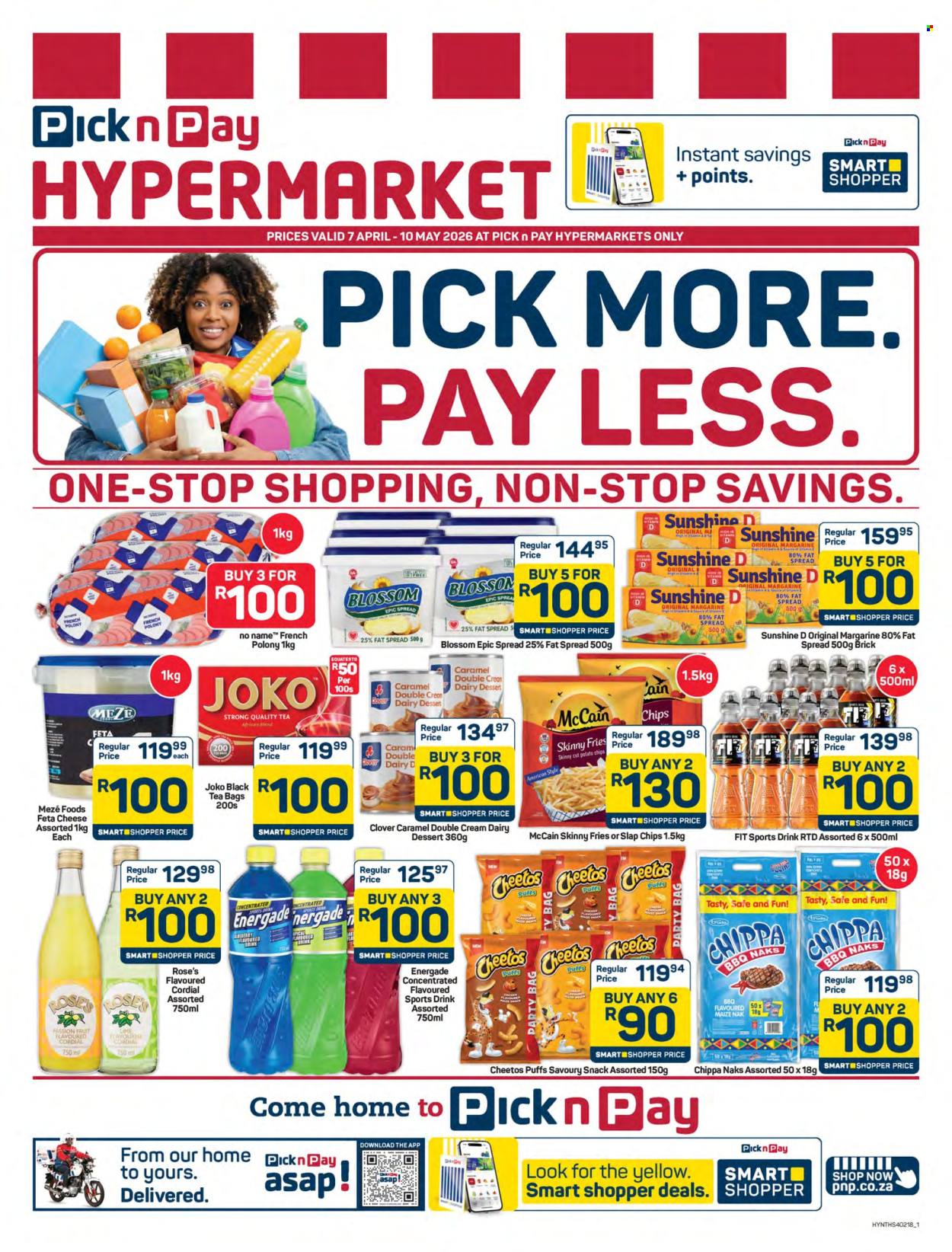 Pick n Pay Hypermarket specials - 07/04/2026 - 10/05/2026. Page 1