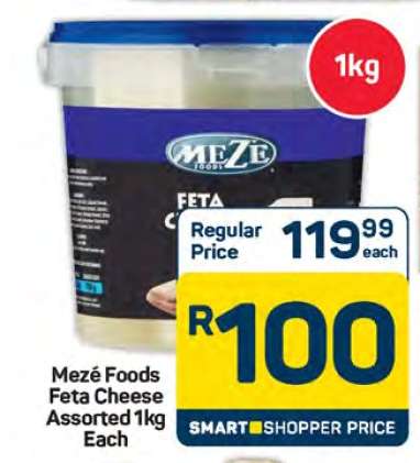 Mezé Foods Feta Cheese Assorted 1kg