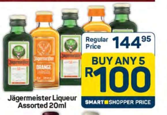 Jägermeister Liqueur Assorted 20ml