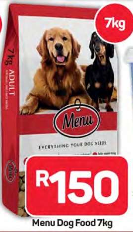 Menu Dog Food 7kg