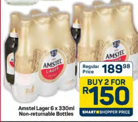 Amstel Lager 6 x 330ml