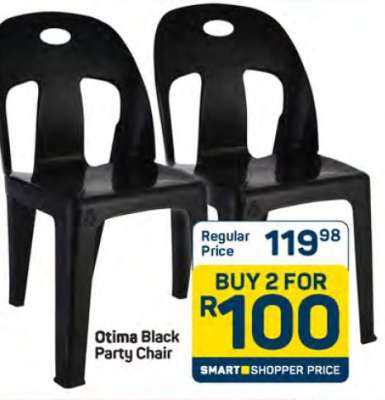 Otima Black Party Chair